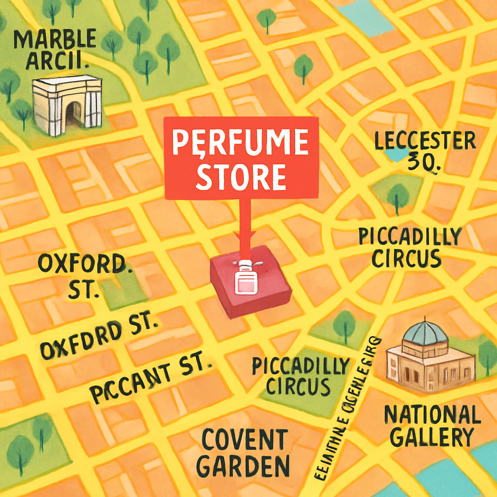 Map of our store location